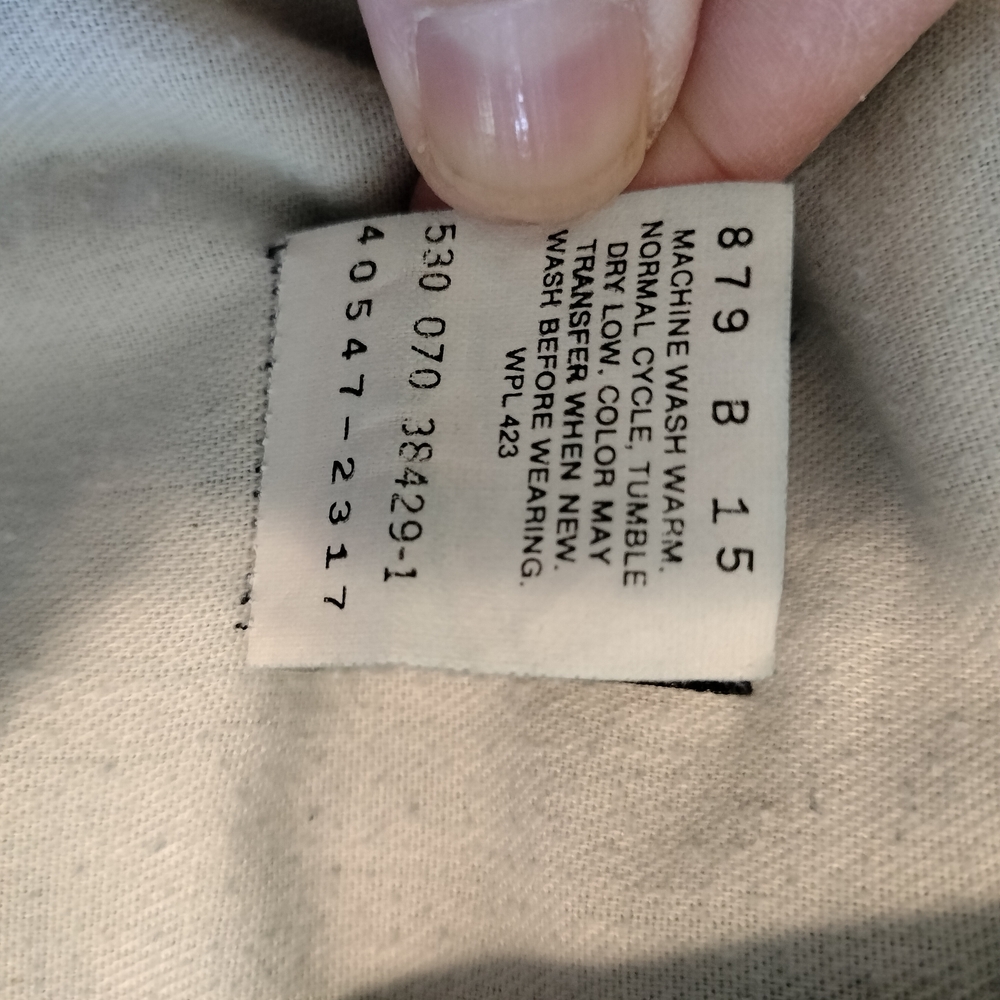 Vintage Levi's Blue Jeans with Cactus Design Men's 36x27 - Picture 9 of 12